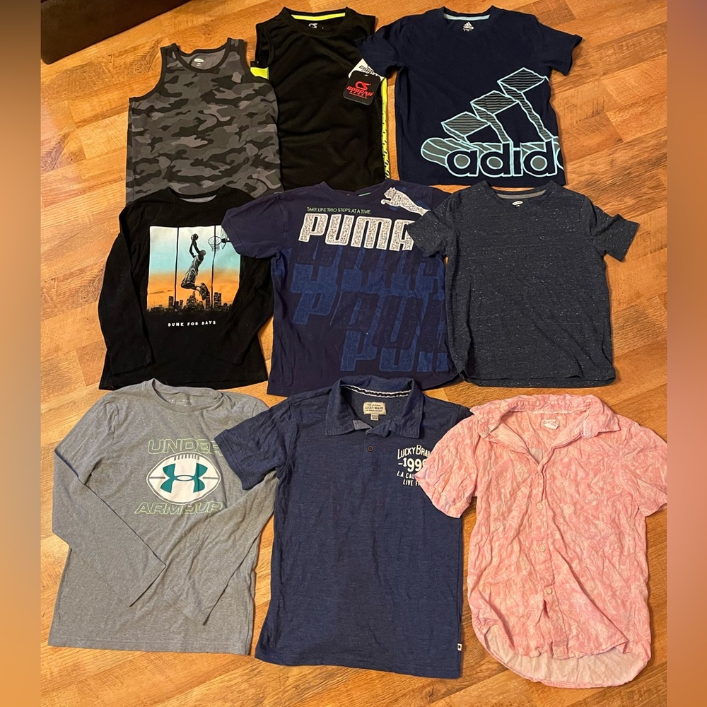 Lot of Youth Shirts Size 8 (M)